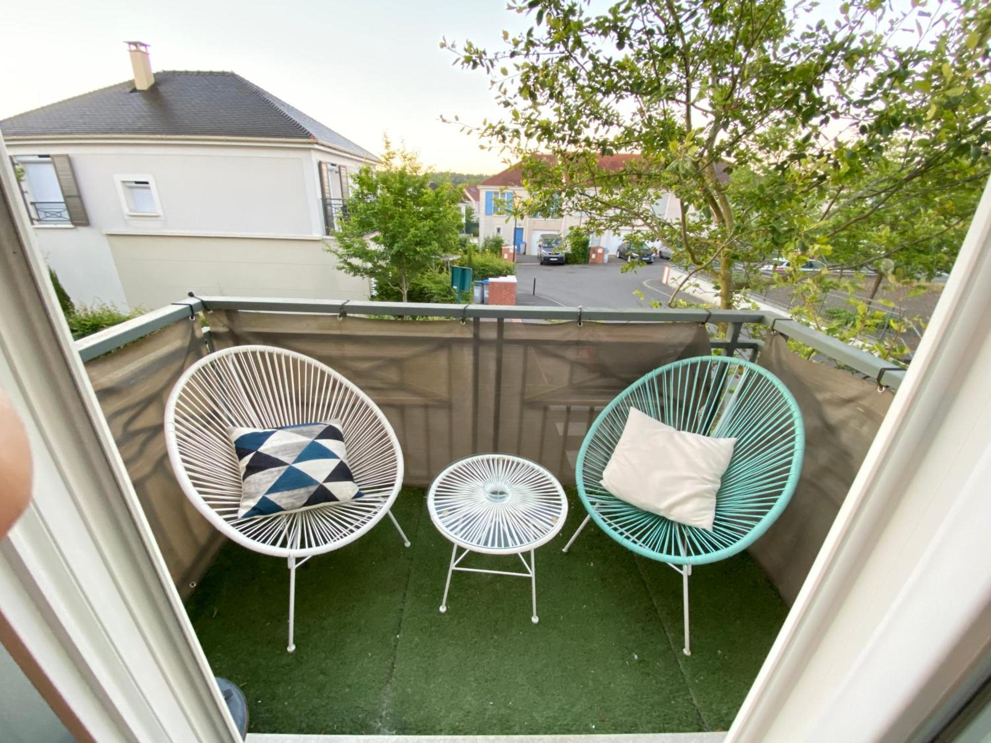 Duplex Moderne 8Per&3Ch&10 Min Disney&Parking Free Magny-le-Hongre Eksteriør bilde