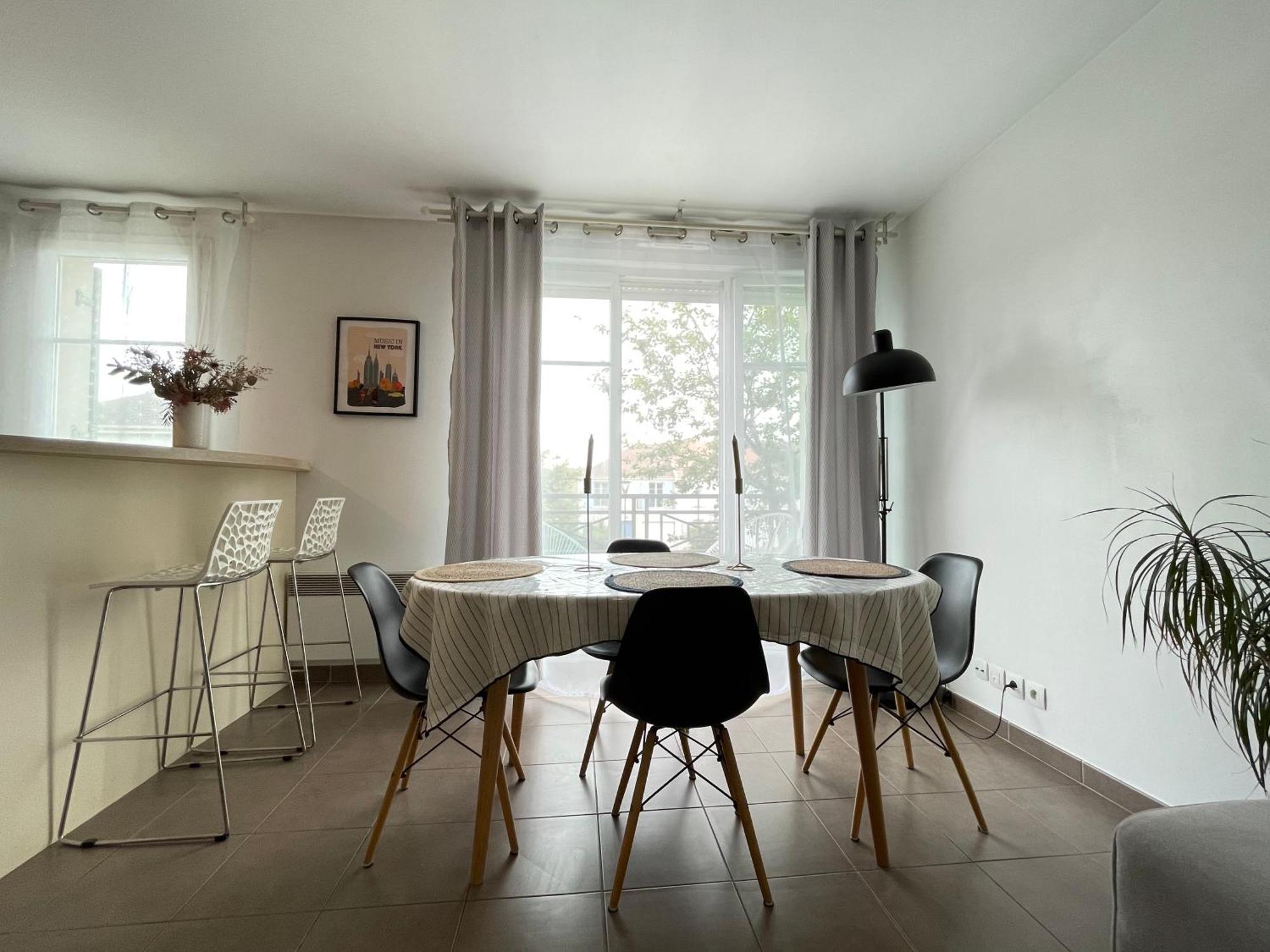 Duplex Moderne 8Per&3Ch&10 Min Disney&Parking Free Magny-le-Hongre Eksteriør bilde