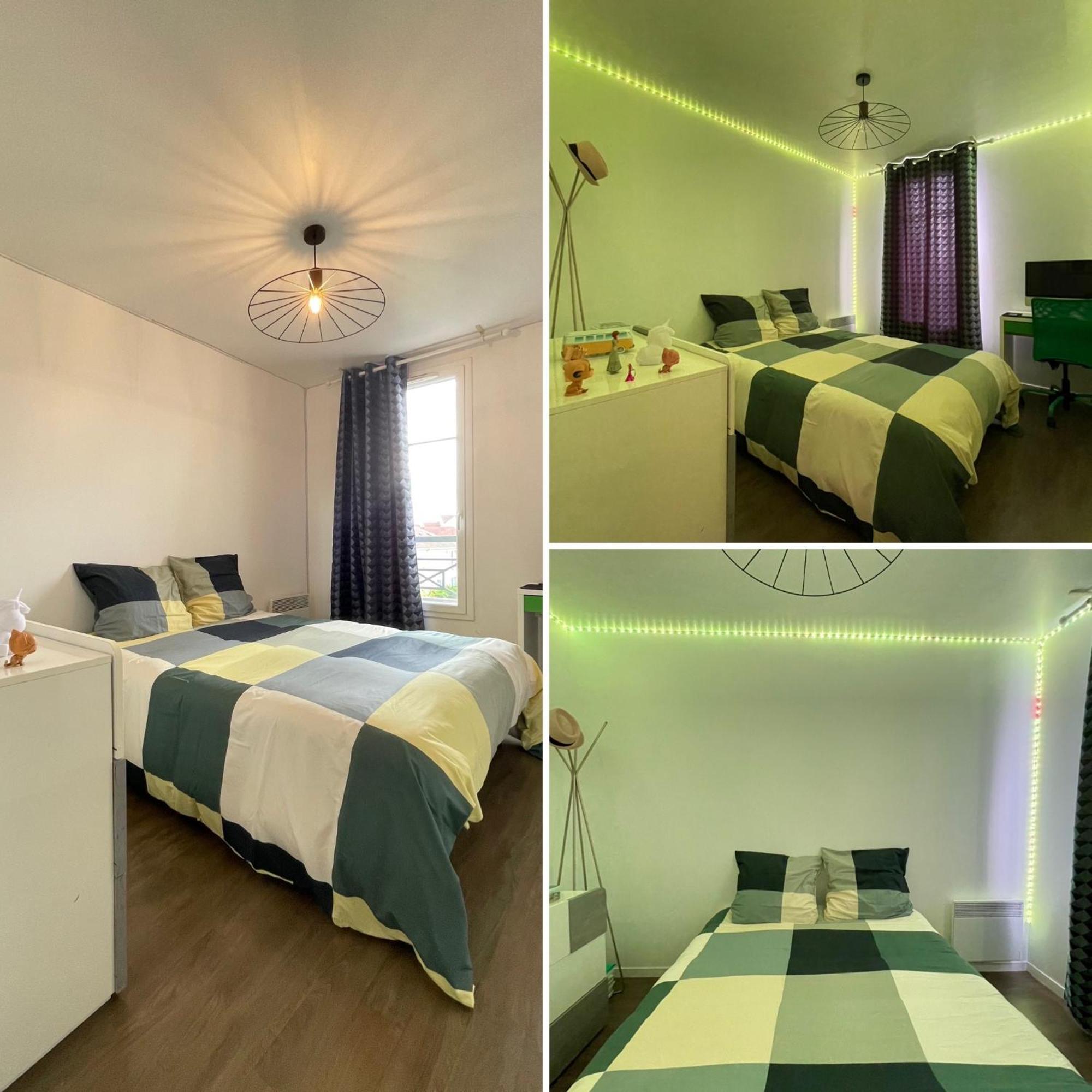 Duplex Moderne 8Per&3Ch&10 Min Disney&Parking Free Magny-le-Hongre Eksteriør bilde