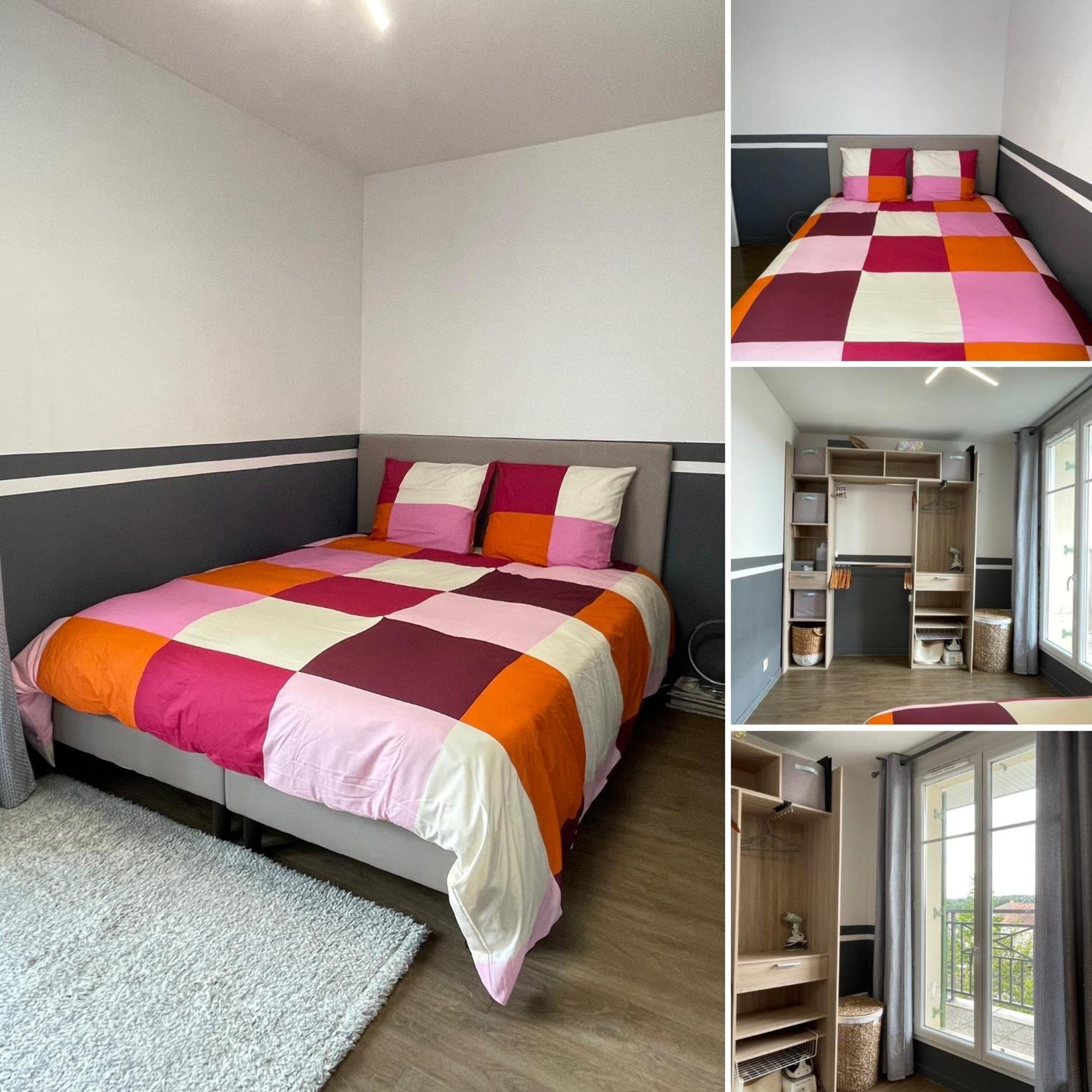 Duplex Moderne 8Per&3Ch&10 Min Disney&Parking Free Magny-le-Hongre Eksteriør bilde