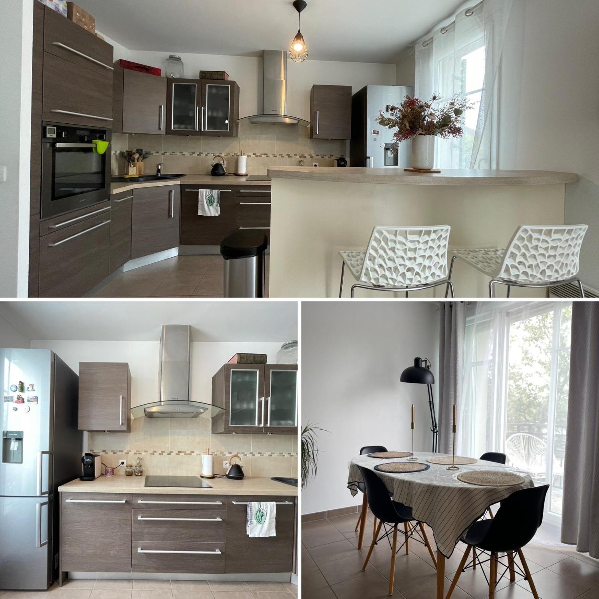 Duplex Moderne 8Per&3Ch&10 Min Disney&Parking Free Magny-le-Hongre Eksteriør bilde