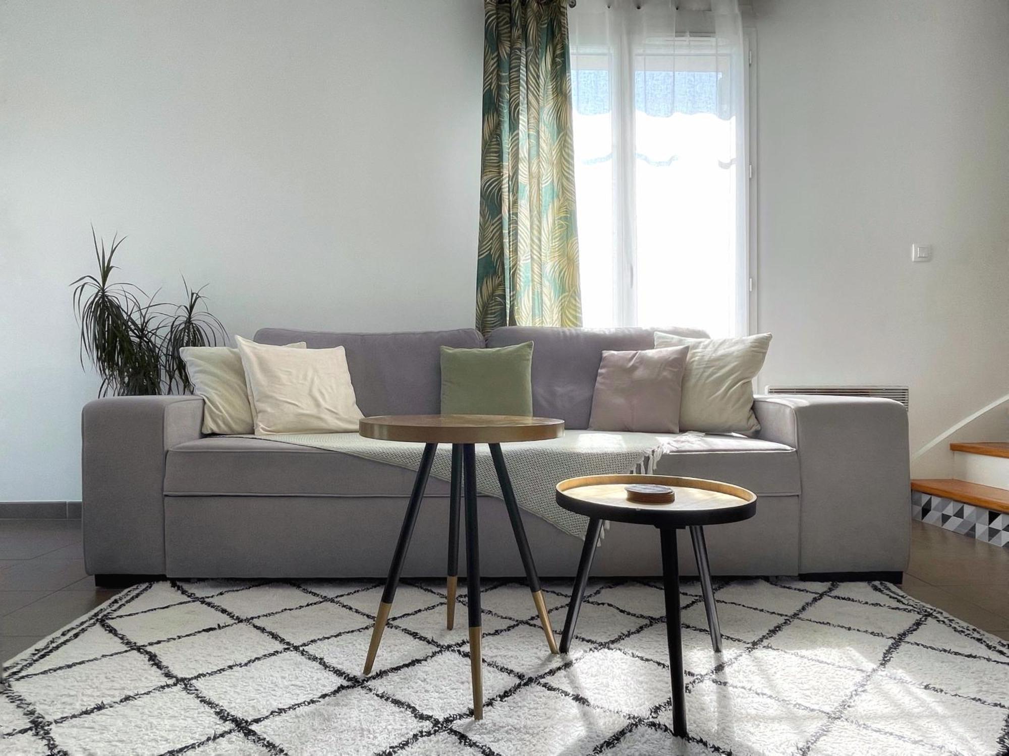 Duplex Moderne 8Per&3Ch&10 Min Disney&Parking Free Magny-le-Hongre Eksteriør bilde